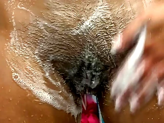 I shave my hairy pussy until smooth
